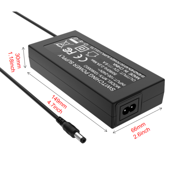 12V 6A Desktop Power Adapter 72w - Image 4