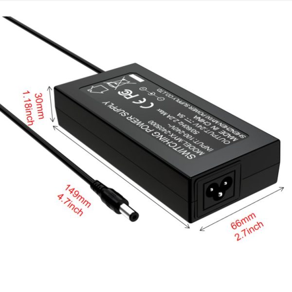 24V 5A AC DC Desktop Power Adapter 120w - Image 7