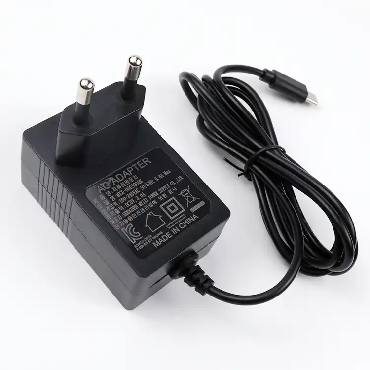 5v3a power adapter kr plug