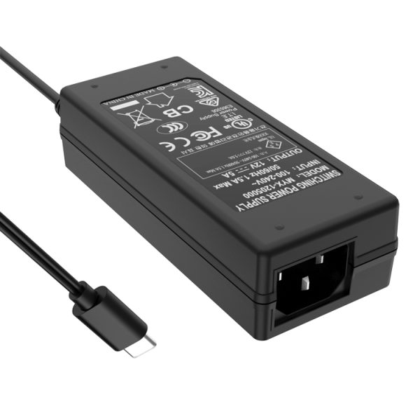 12V 5A AC DC Desktop Power Adapter 60w - Image 3