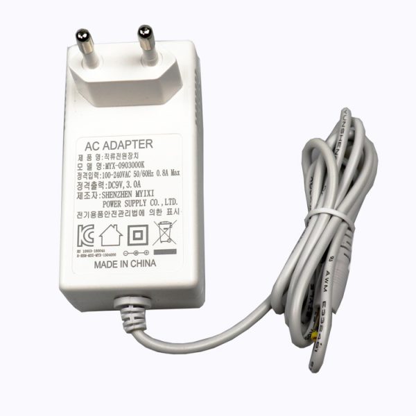 9V 3A AC DC Wall Power Adapter 27W